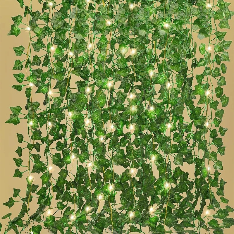 Outdoor Lighting Tree - Zielony bluszcz 210cm LED Light String