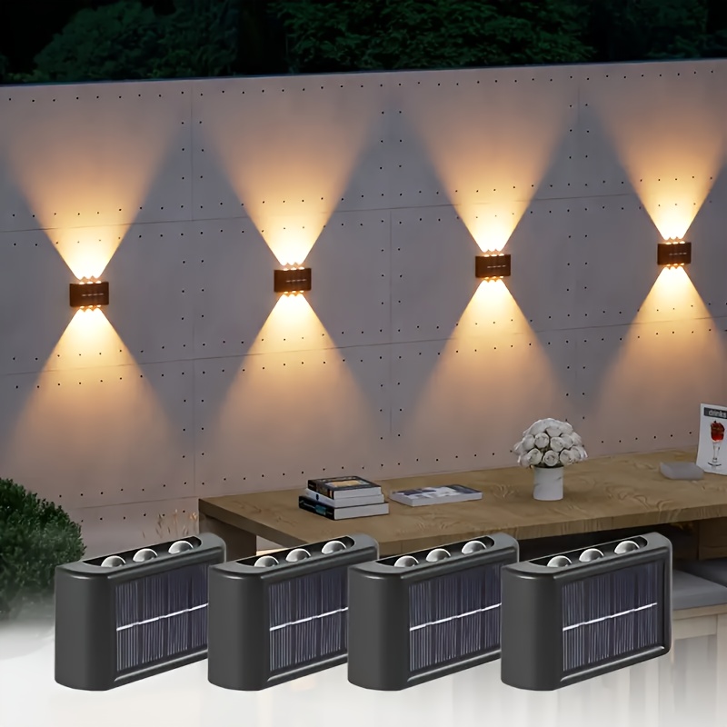 Outdoor Lighting For Garden - Zewnętrzna wodoodporna lampa solarna LED, oświetlenie