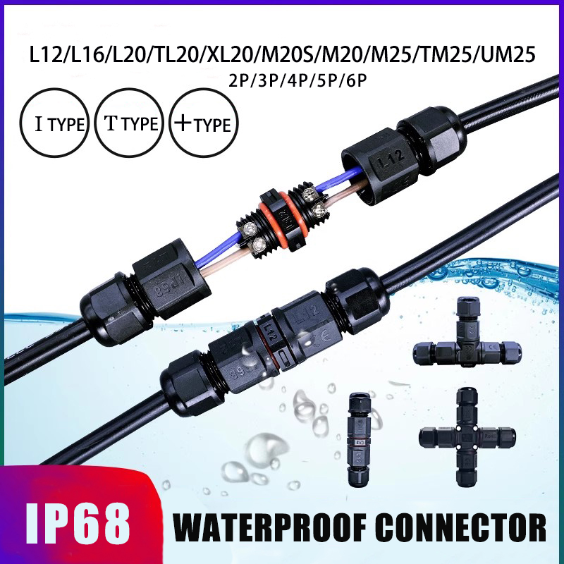 Outdoor Lighting Wire Connectors - Wodoodporne złącze IP68 Kabel LED Skrzynka