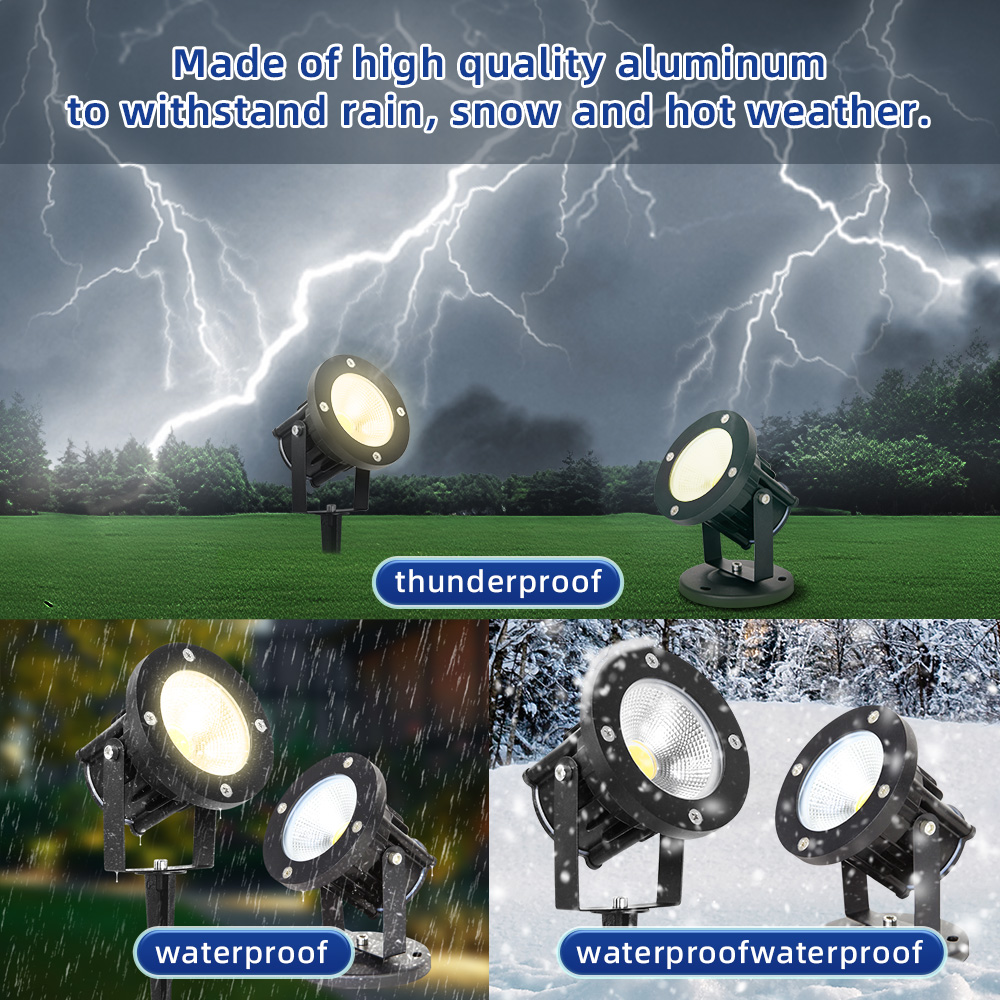 Outdoor Lighting Switch - Oświetlenie ogrodowe LED GU10, lampa trawnikowa,