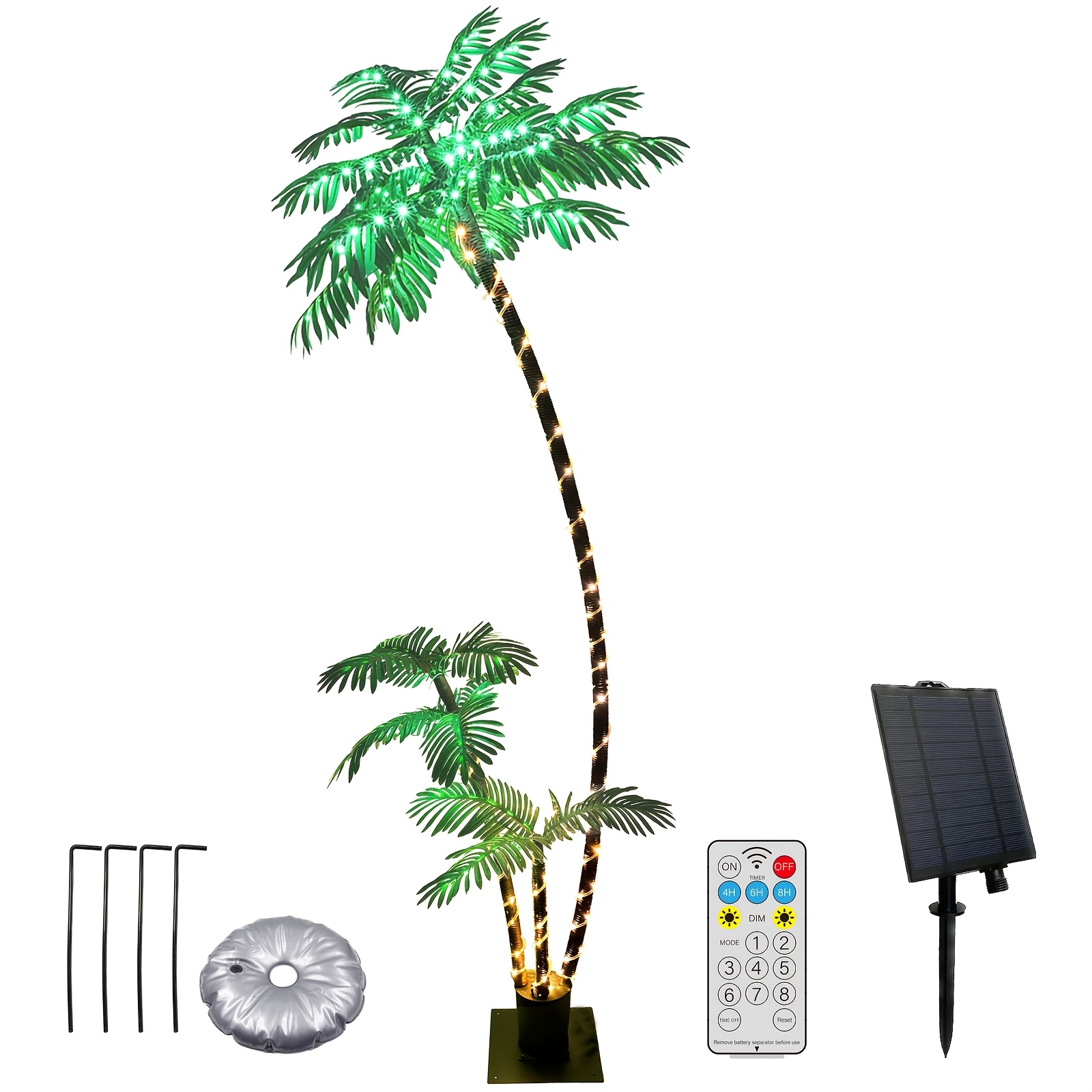 Outdoor Lighting Tree - Sztuczna palma o wysokości 2,1 m