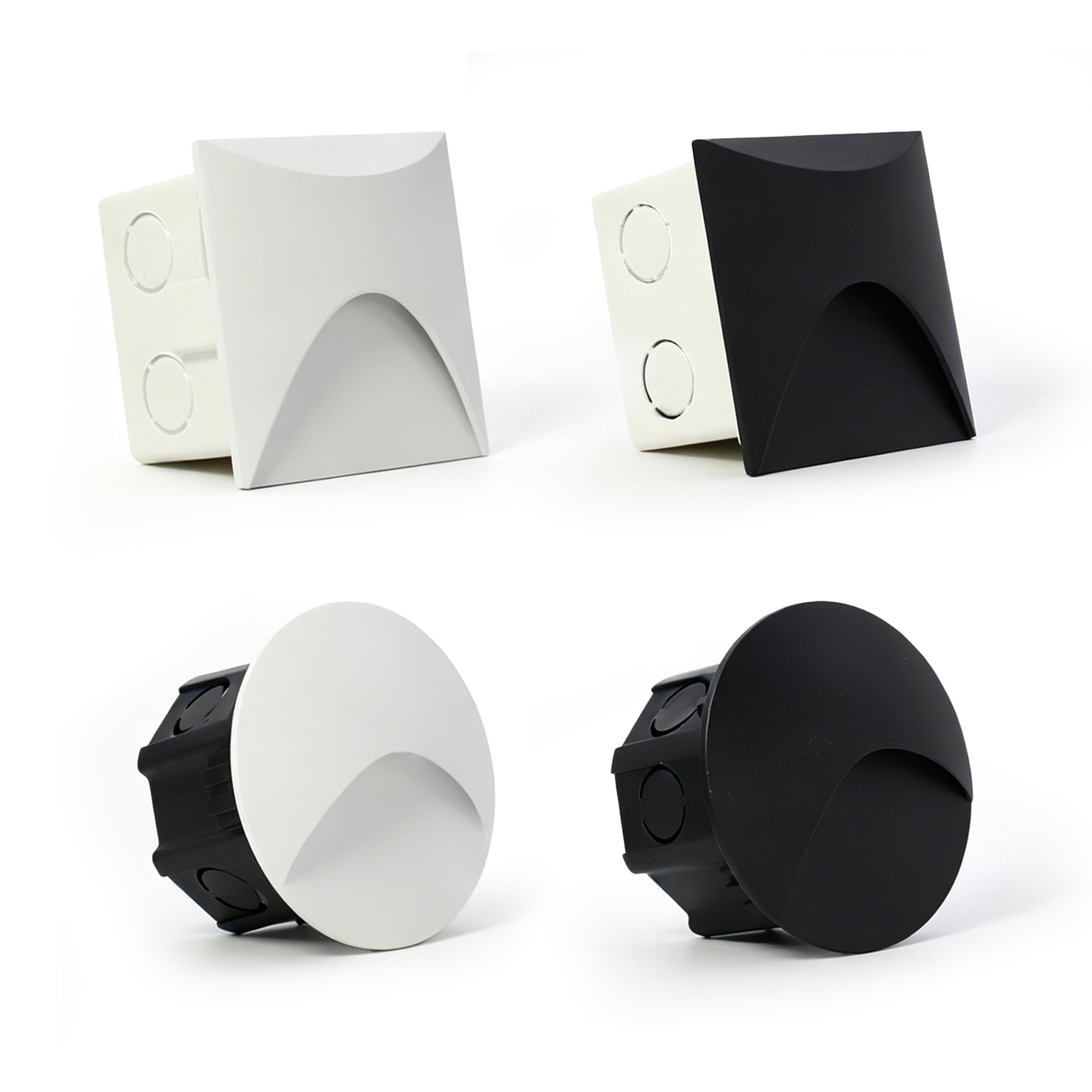 Outdoor Lighting With Outlet - Oświetlenie schodowe Led oświetlenie stopni 3W