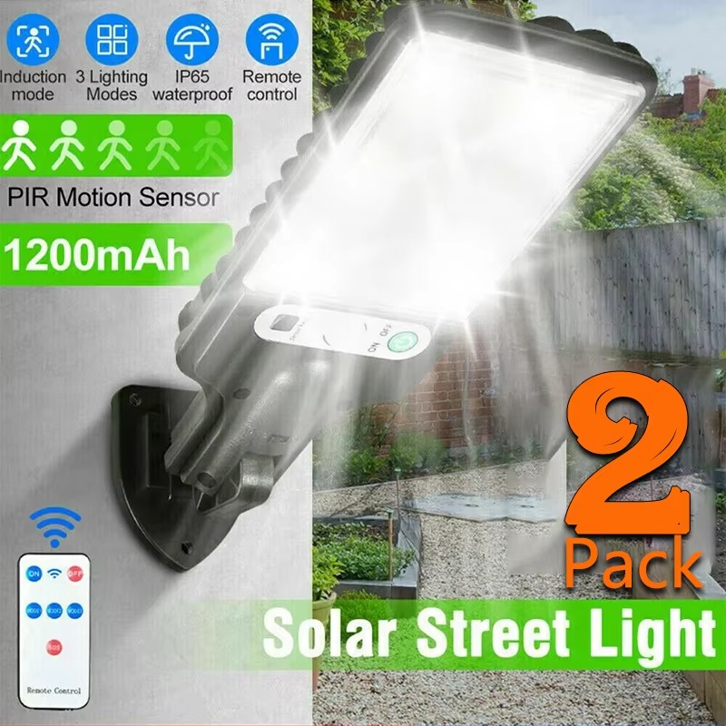 Outdoor Lighting For Garden - Zewnętrzne solarne lampy ogrodowe z czujnikiem