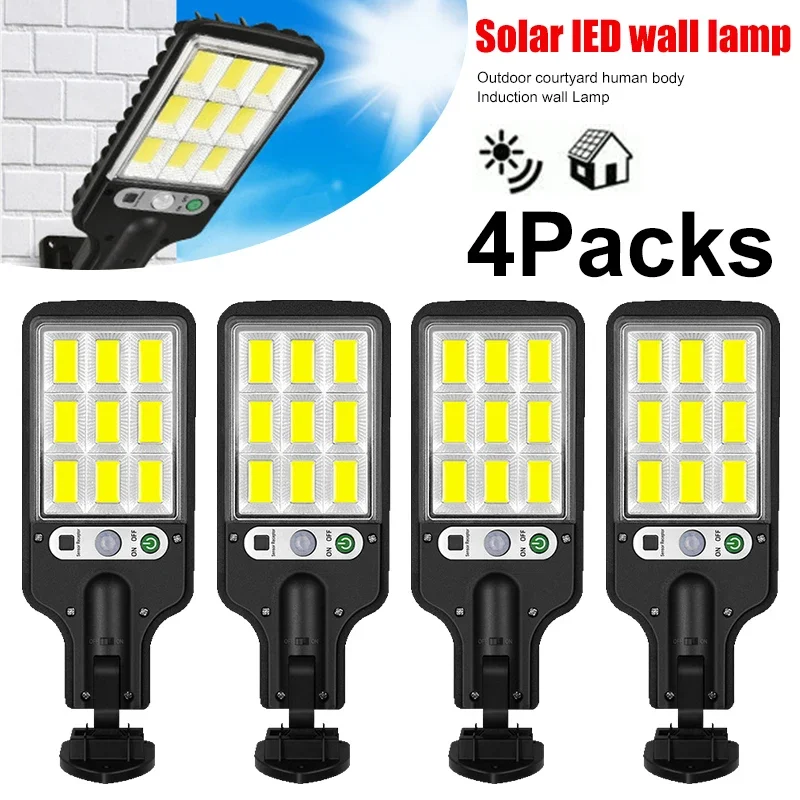 Outdoor Lighting For Garden - Mocna LED-owa lampa solarna zewnętrzna do