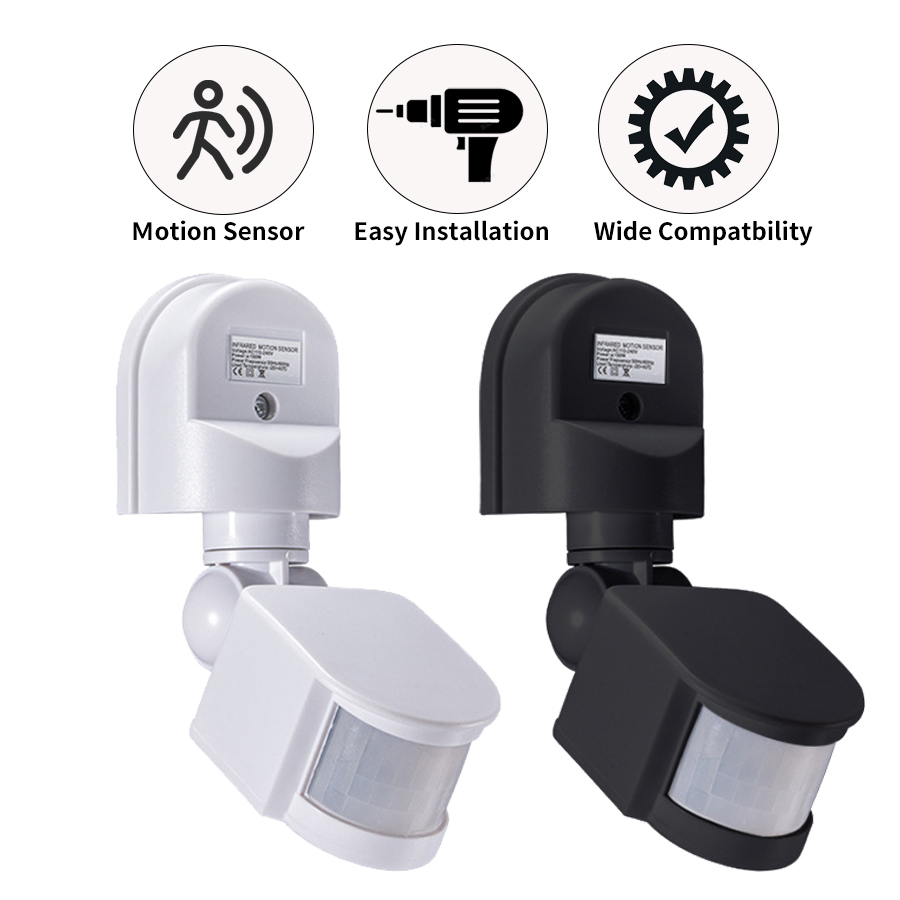 Outdoor Lighting Switch - Czujnik ruchu PIR 220V 110V 12V
