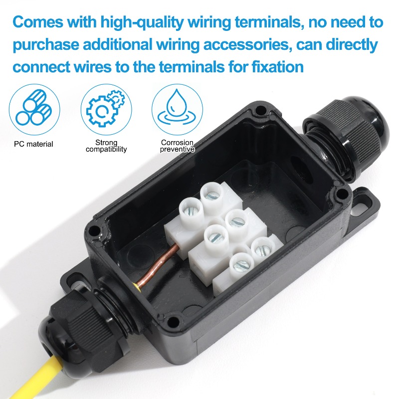 Złącze kablowe elektryczne 450 – Outdoor Lighting Wire Connectors recenzja i cena