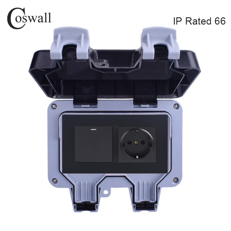 Coswall IP66 odporne na warunk – Outdoor Lighting Switch recenzja i cena