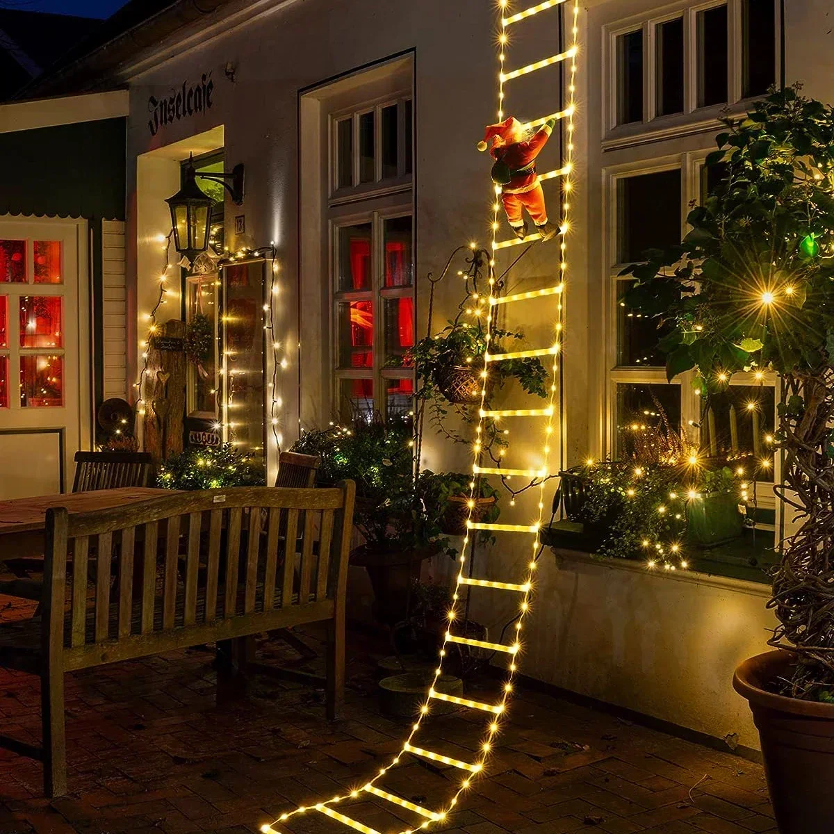 Lampka drabinowa LED dla Święt – Outdoor Lighting Tree recenzja i cena