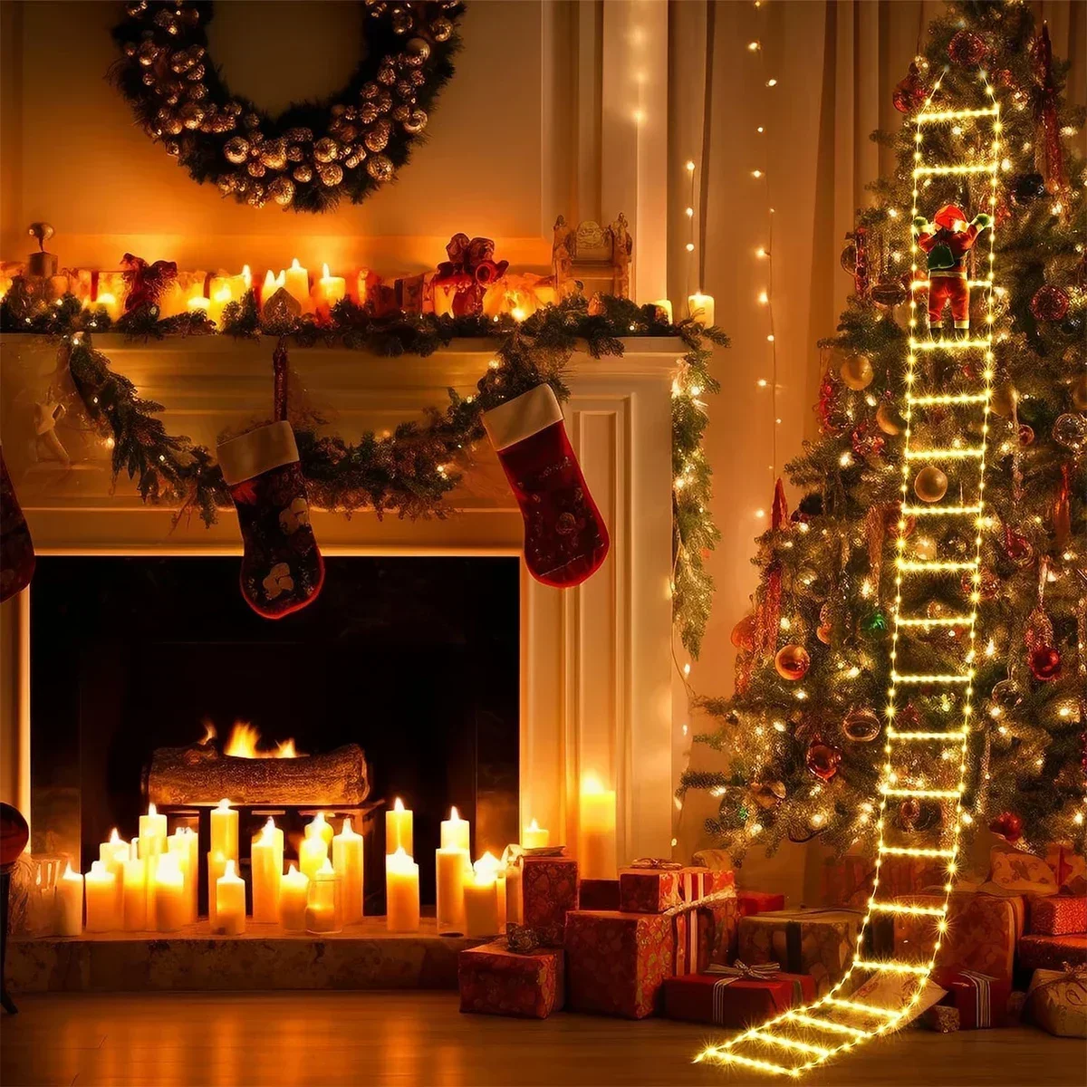 Lampka drabinowa LED dla Święt – Outdoor Lighting Tree recenzja i cena