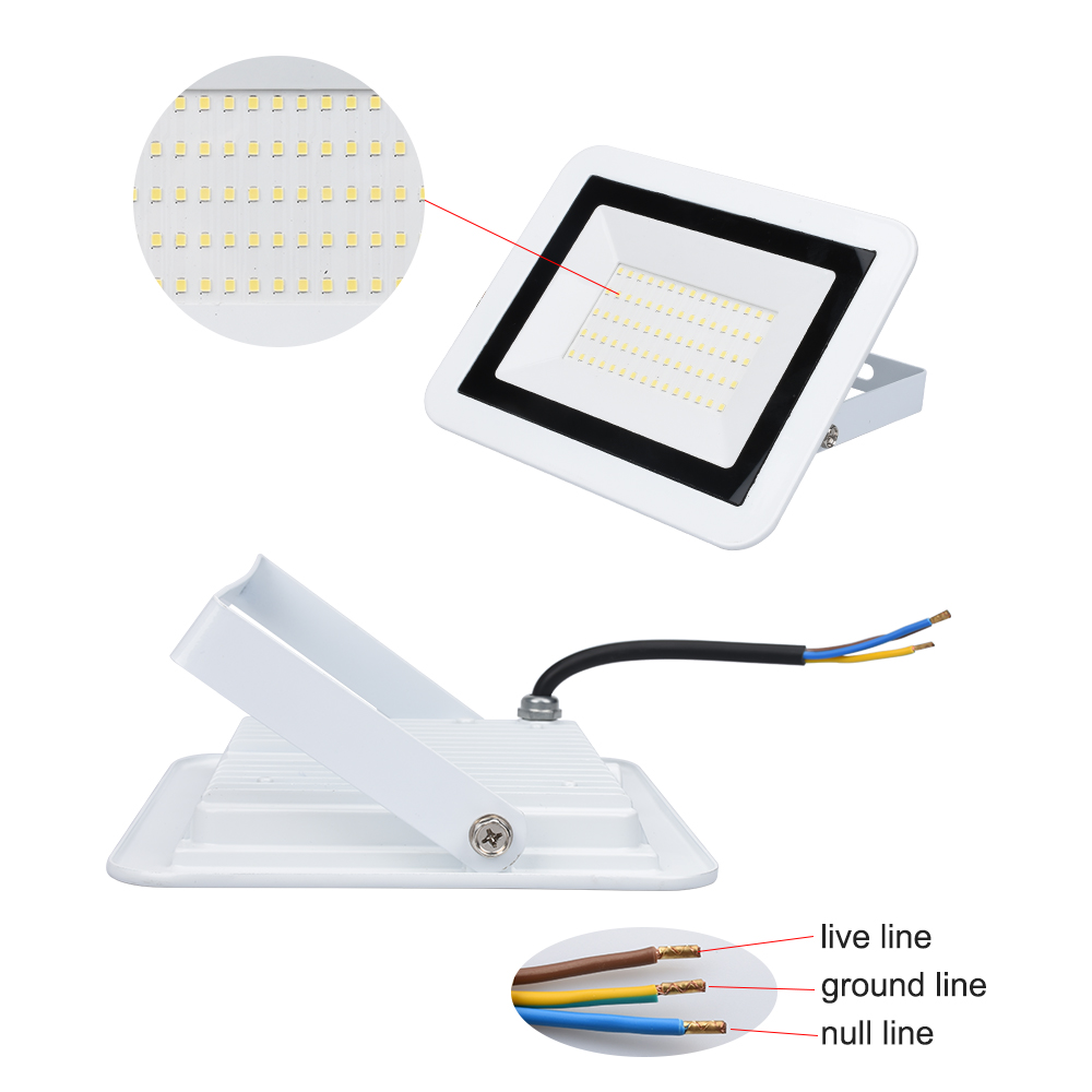 Reflektor z białą skorupą Ultr – Outdoor Lighting With Outlet recenzja i cena