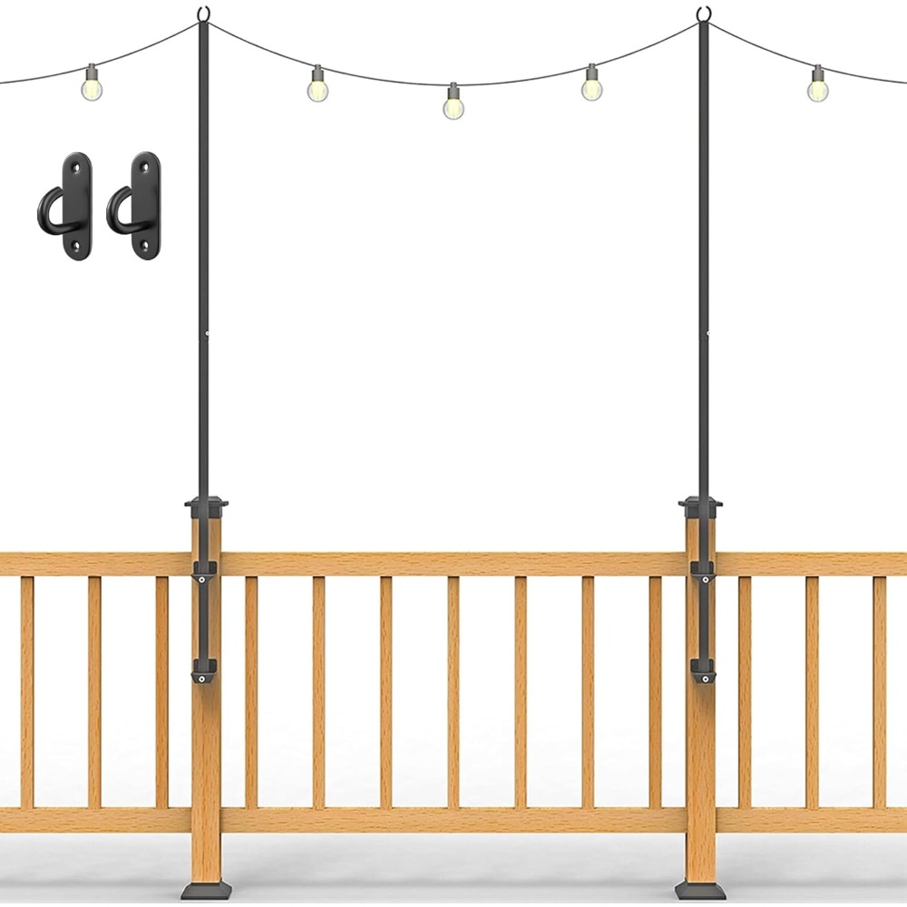 2 sztuki słupków do lamp sznur – Outdoor Lighting For Garden recenzja i cena