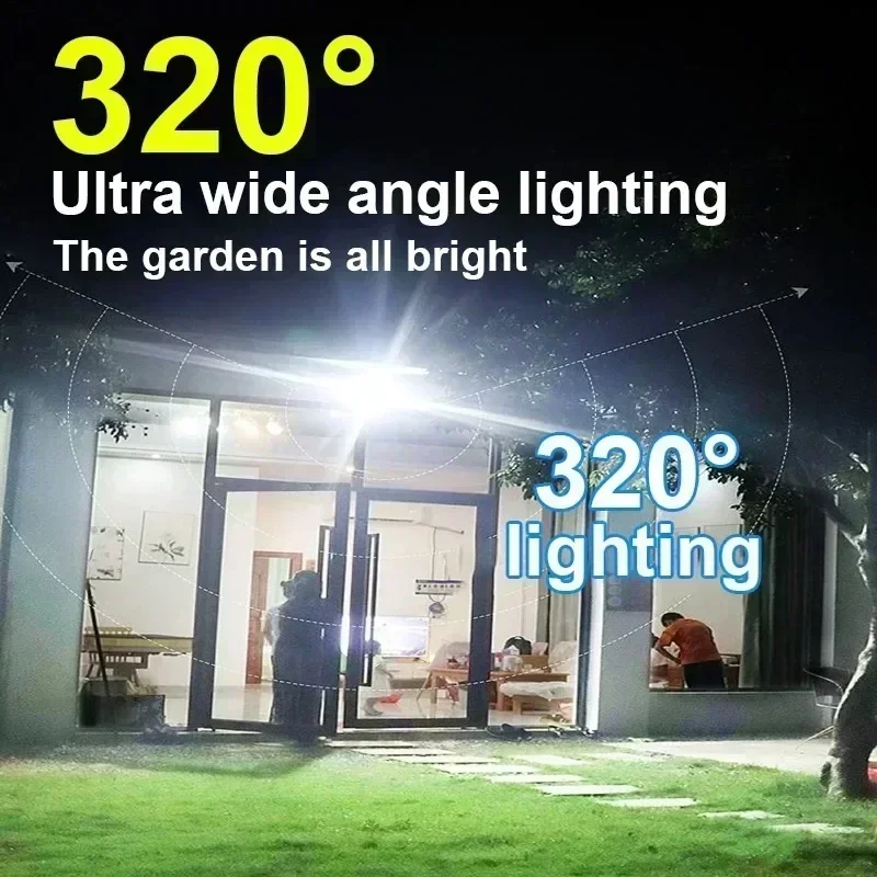 Mocna lampa solarna ścienna 12 – Outdoor Lighting With Outlet recenzja i cena