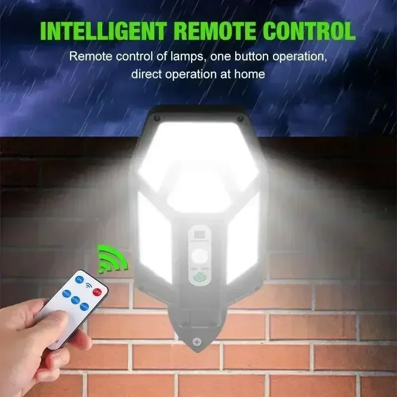 Mocna lampa solarna ścienna 12 – Outdoor Lighting With Outlet recenzja i cena