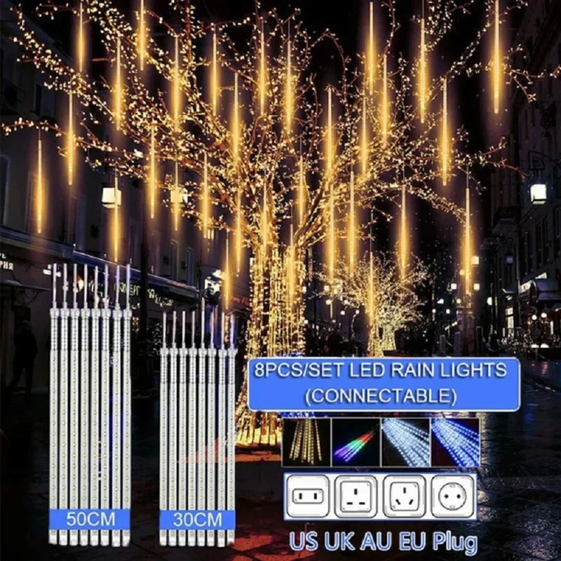 30cm /50cm Wodoodporny deszcz  – Outdoor Lighting Tree recenzja i cena