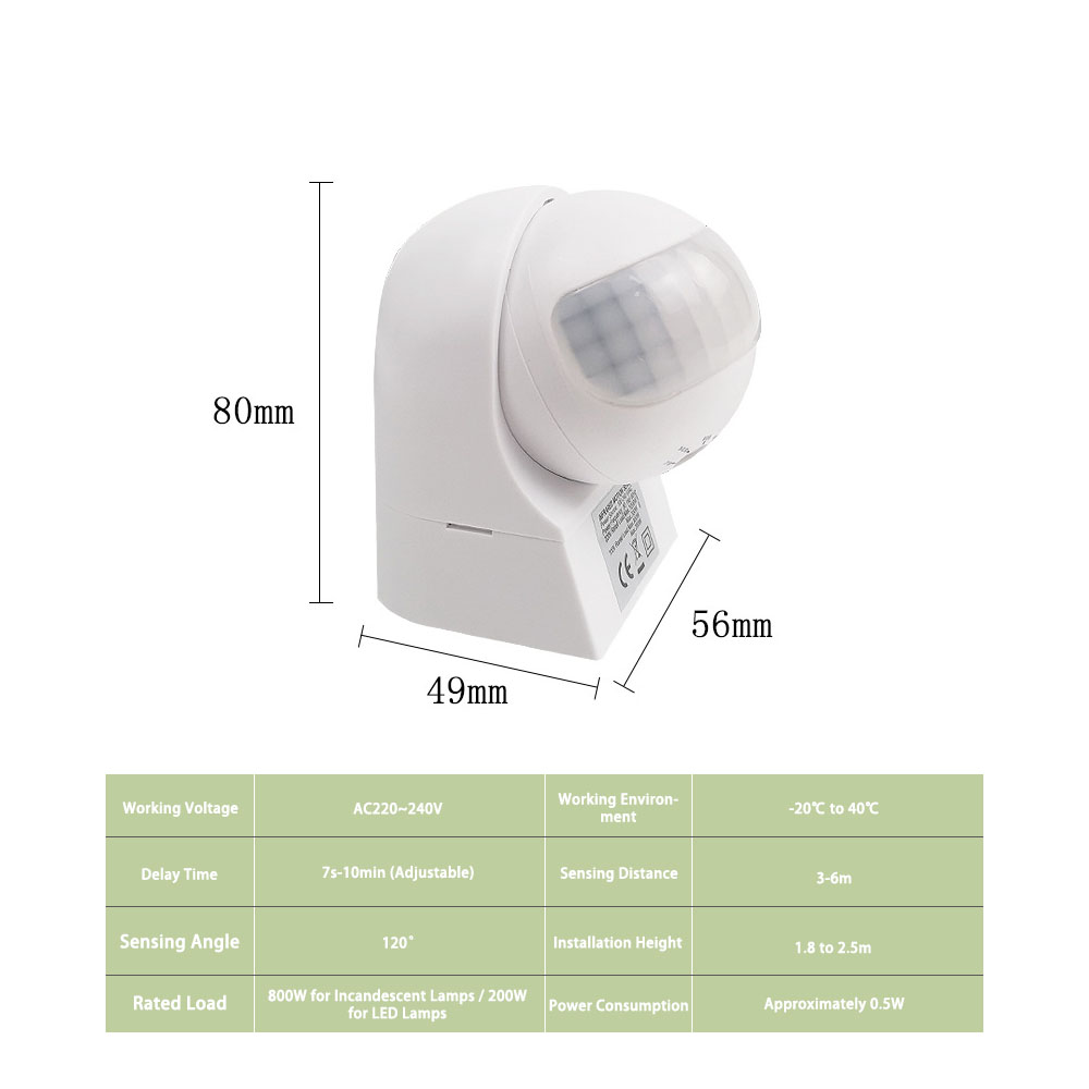Wodoodporny zewnętrzny czujnik – Outdoor Lighting Switch recenzja i cena