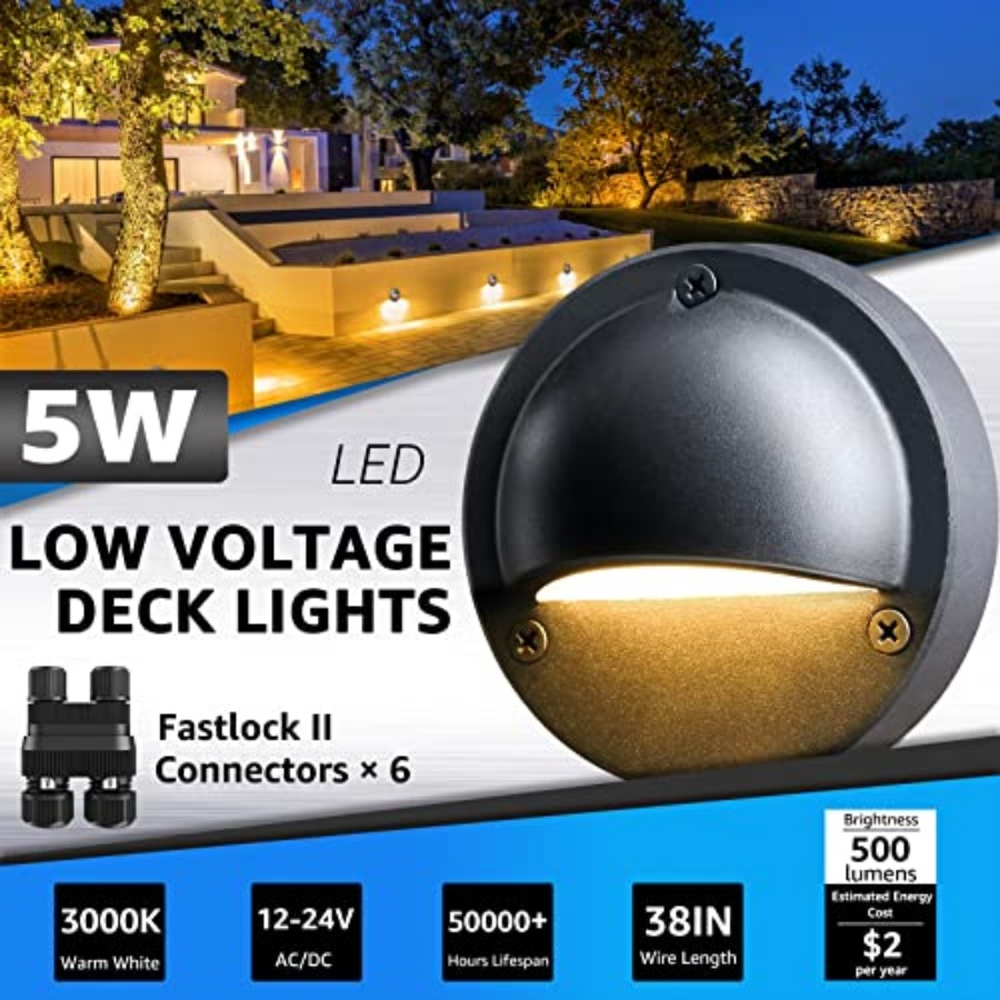 Lampki LED 5W niskonapięciowe  – Outdoor Lighting Wire Connectors recenzja i cena