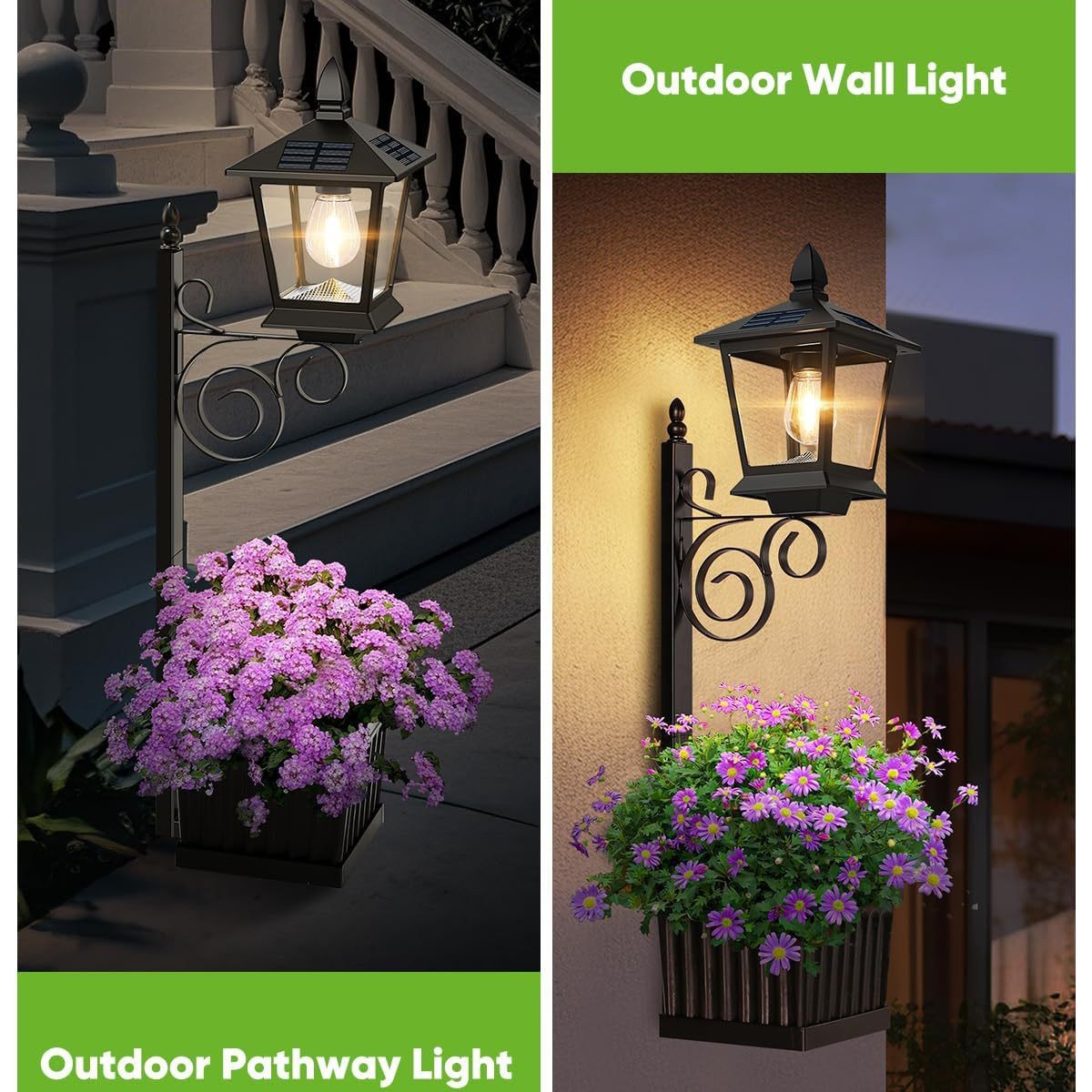 Lampa solarna 2 w 1, wodoodpor – Outdoor Lighting For Garden recenzja i cena