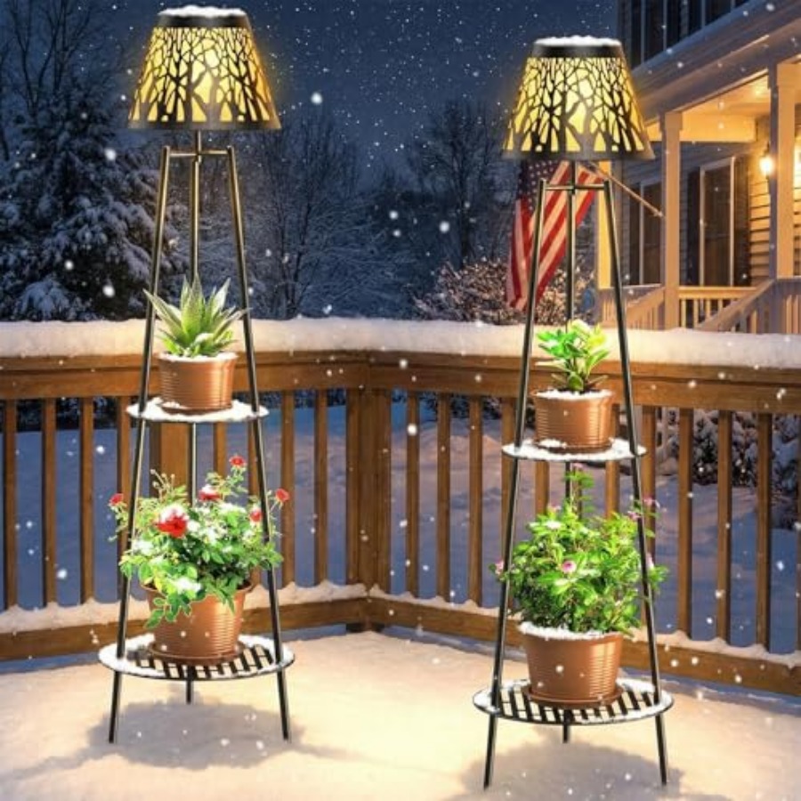 Zestaw 2 zewnętrznych solarnyc – Outdoor Lighting For Garden recenzja i cena