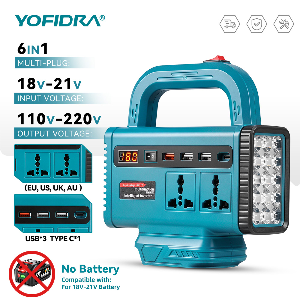 Przetwornica napięcia YOFIDRA  – Outdoor Lighting With Outlet recenzja i cena