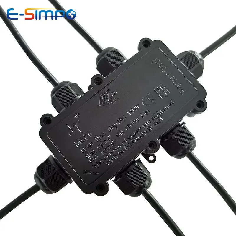 6Way 1IN5Out IP68 podwodny prz – Outdoor Lighting Wire Connectors recenzja i cena