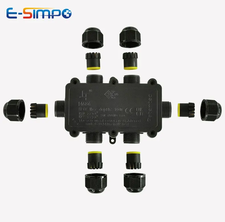 6Way 1IN5Out IP68 podwodny prz – Outdoor Lighting Wire Connectors recenzja i cena