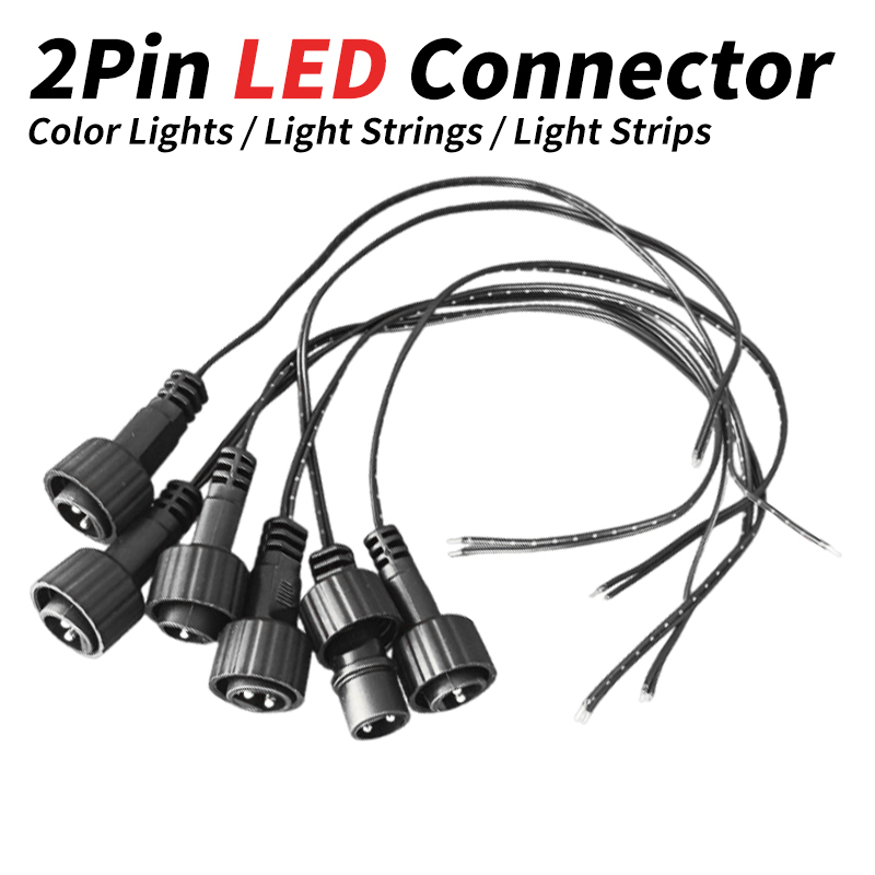 Złącze LED 2-pinowe z przewode – Outdoor Lighting Wire Connectors recenzja i cena