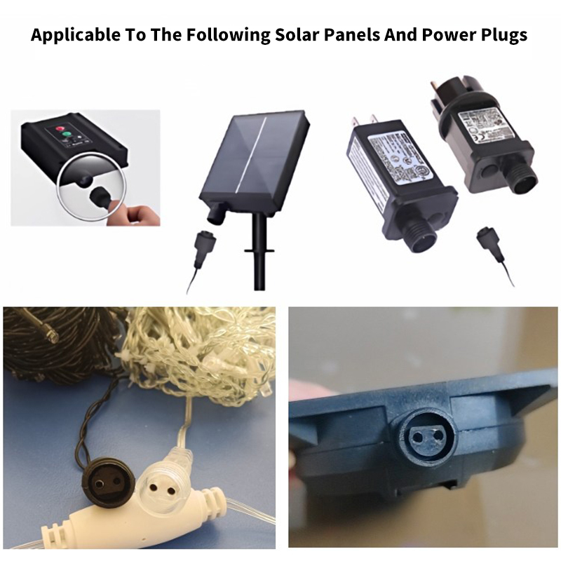 Złącze LED 2-pinowe z przewode – Outdoor Lighting Wire Connectors recenzja i cena