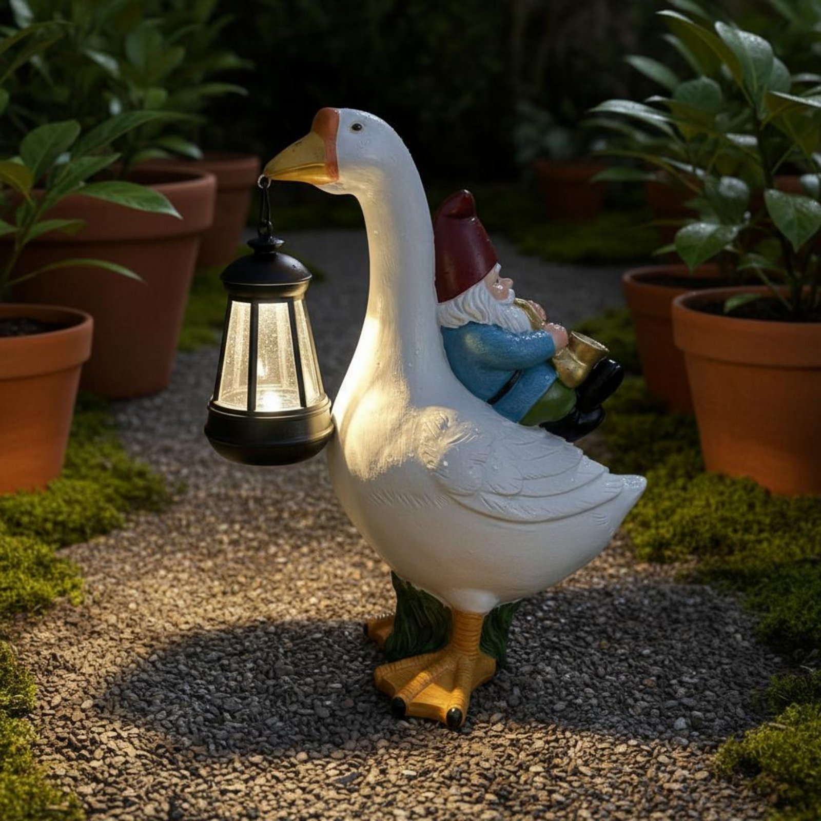 Figurka Gnoma na Gęsiej Krzyni – Outdoor Lighting Traditional recenzja i cena