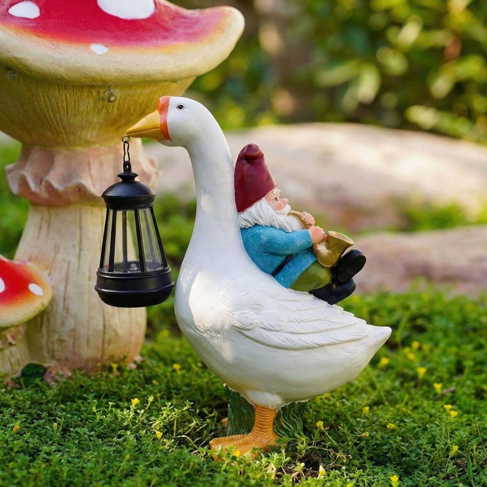 Figurka Gnoma na Gęsiej Krzyni – Outdoor Lighting Traditional recenzja i cena