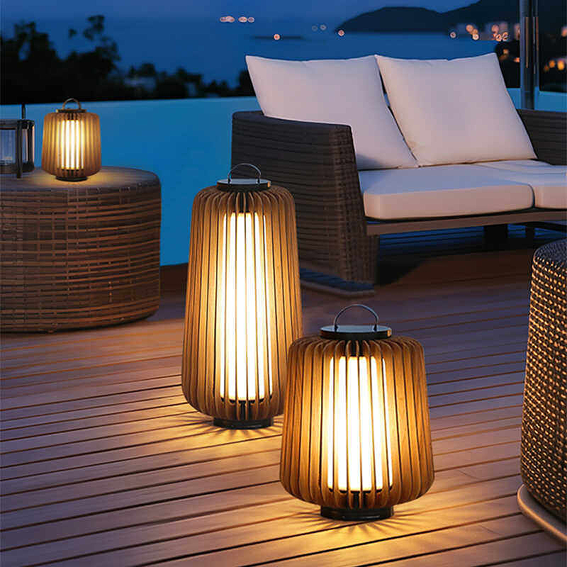 Świecąca lampa podłogowa, sola – Outdoor Lighting For Garden recenzja i cena